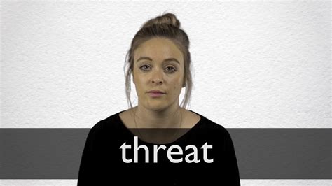 English pronunciation of threat .